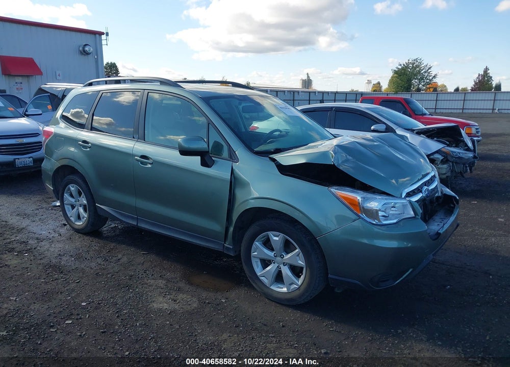 2015 SUBARU FORESTER 2.5I PREMIUM VIN: JF2SJAFC1FH825487