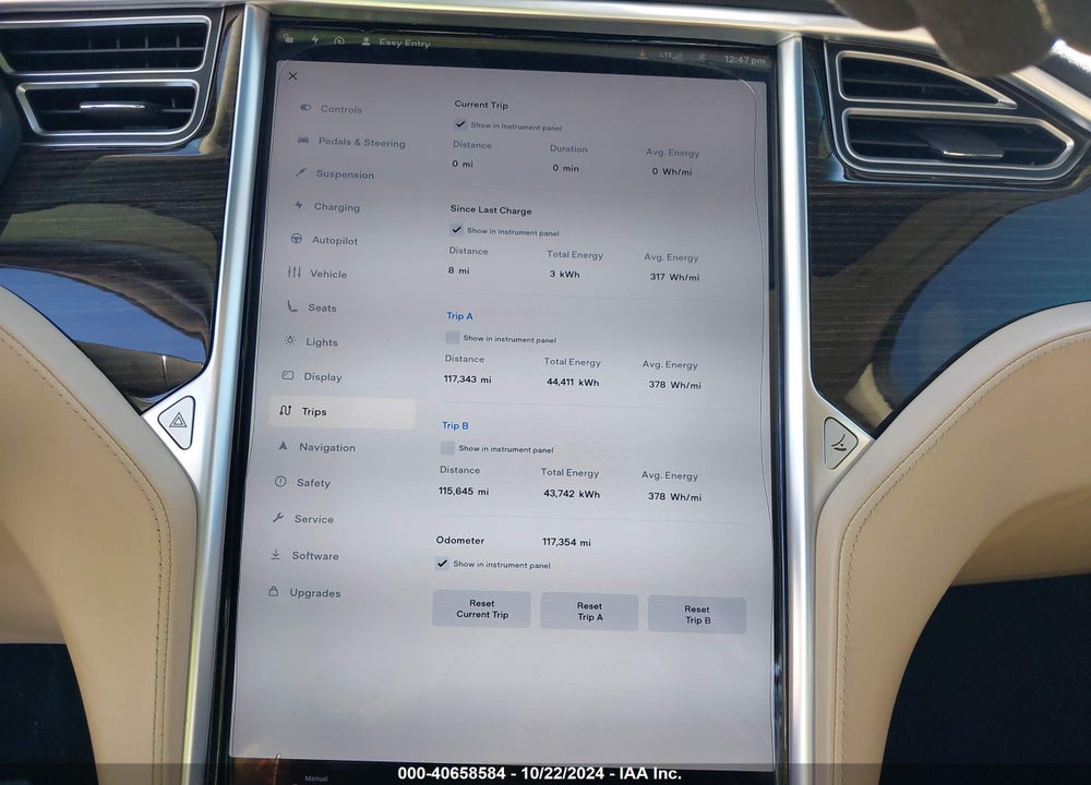 2016 TESLA MODEL X VIN: 5YJXCBE21GF002637