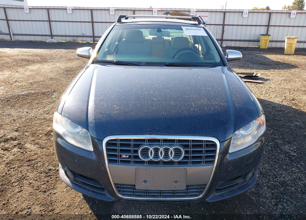2007 AUDI S4 4.2 VIN: WAUGL78E27A017611