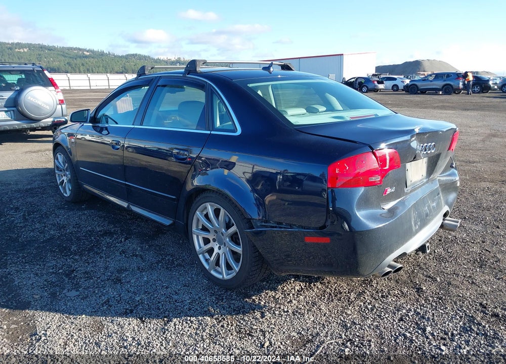 2007 AUDI S4 4.2 VIN: WAUGL78E27A017611