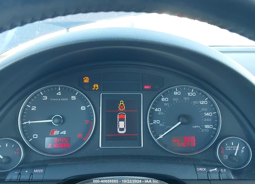 2007 AUDI S4 4.2 VIN: WAUGL78E27A017611