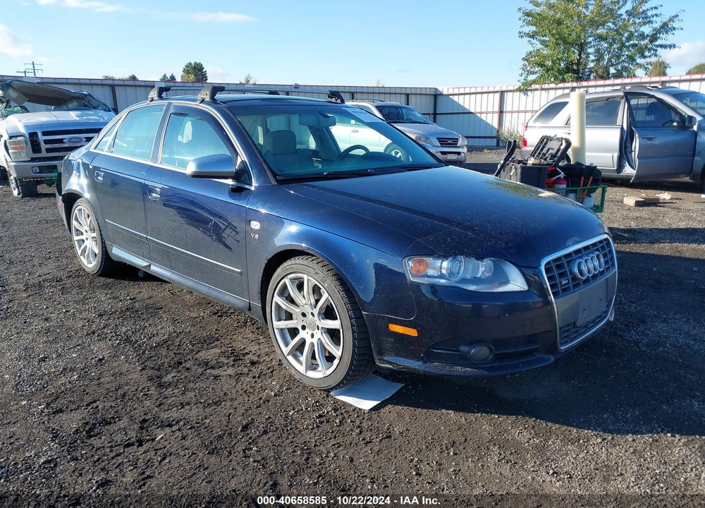 2007 AUDI S4 4.2 VIN: WAUGL78E27A017611