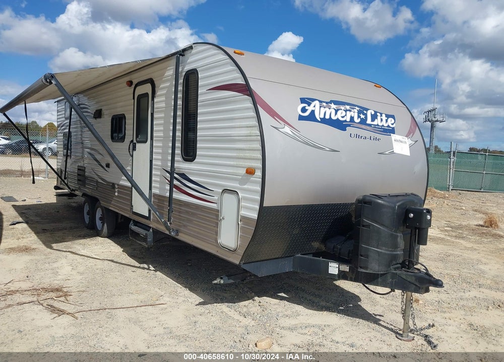 2015 GULFSTREAM AMERI-LITE M-255BH PULL BEHIND VIN: 1NL1GTL21F1116092