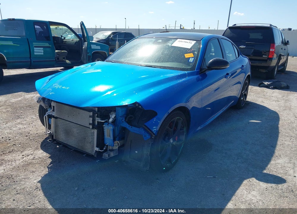 2021 ALFA ROMEO GIULIA TI RWD VIN: ZARFAMBN9M7646695