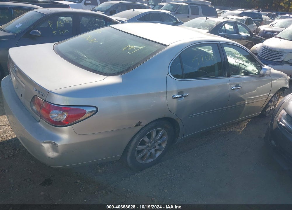 2003 LEXUS ES 300 VIN: JTHBF30G336001214