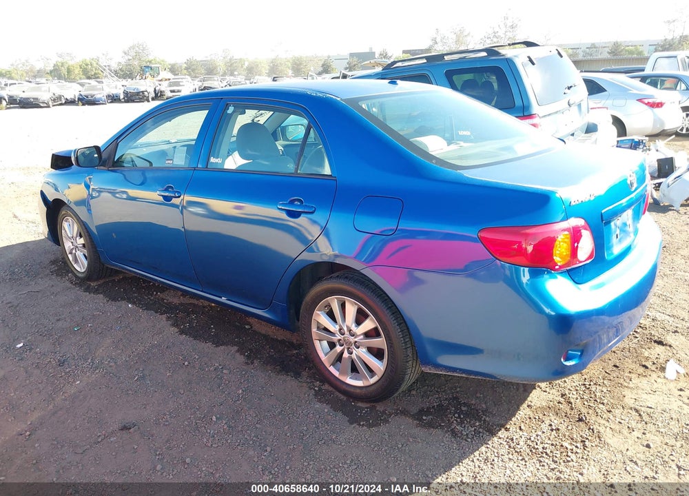 2009 TOYOTA COROLLA LE VIN: 1NXBU40E89Z013984