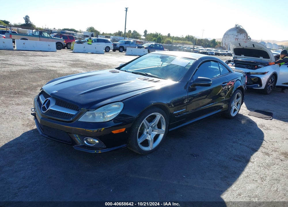 2009 MERCEDES-BENZ SL 550 VIN: WDBSK71F89F143026