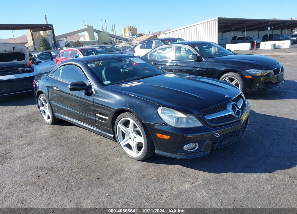 2009 MERCEDES-BENZ SL 550 VIN: WDBSK71F89F143026