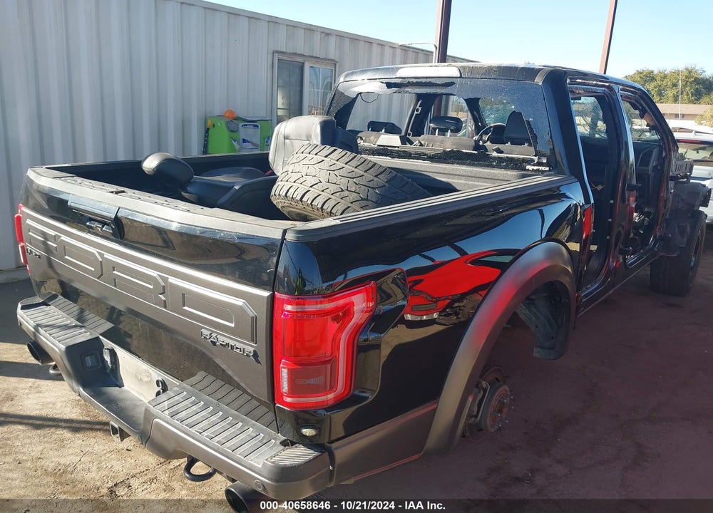 2017 FORD F-150 RAPTOR VIN: 1FTFW1RG6HFC03434