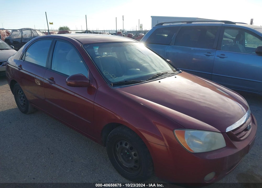 2004 KIA SPECTRA EX/LX VIN: KNAFE122445043262