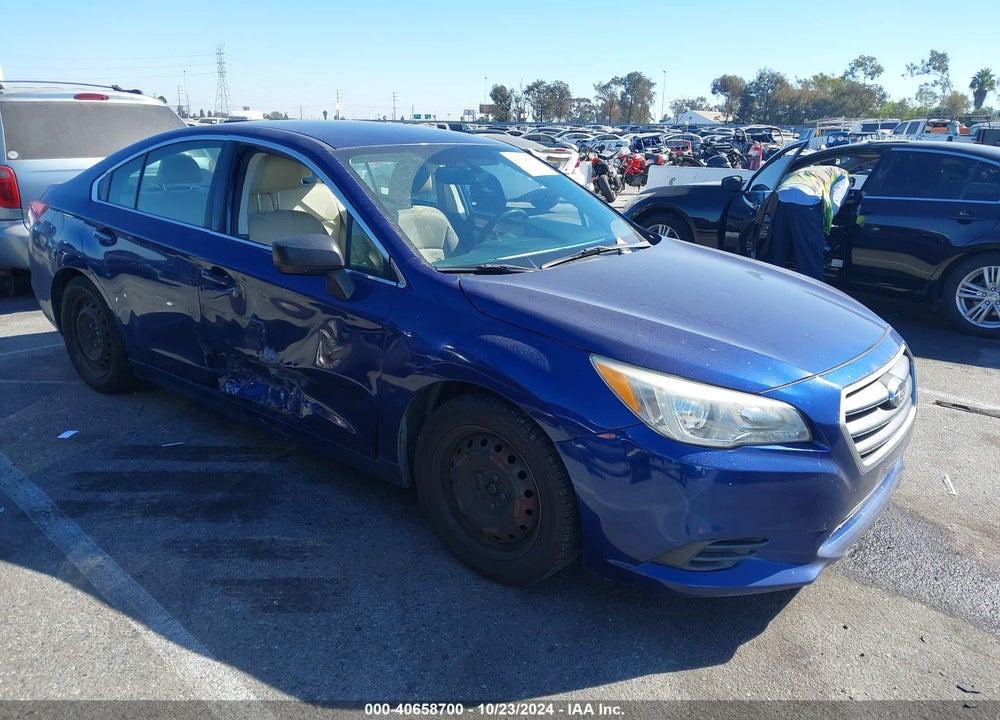 2015 SUBARU LEGACY 2.5I VIN: 4S3BNAA63F3074877