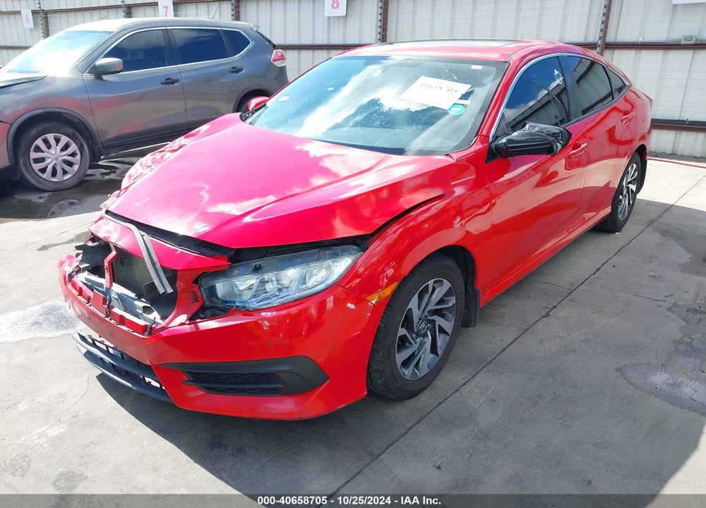 2017 HONDA CIVIC EX VIN: 2HGFC2F75HH567766