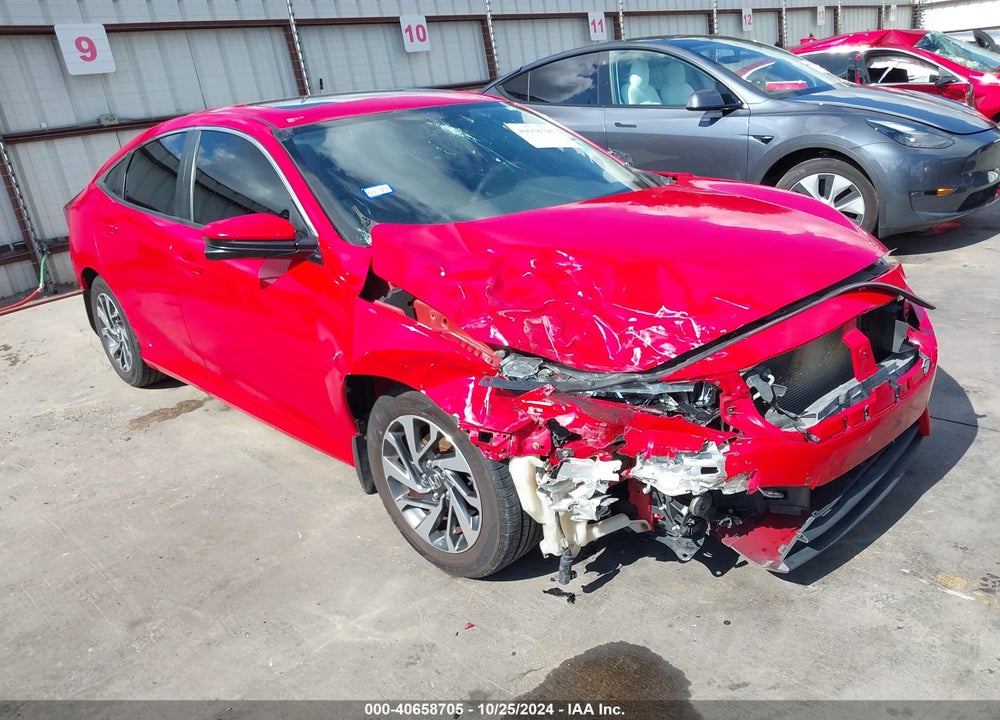 2017 HONDA CIVIC EX VIN: 2HGFC2F75HH567766
