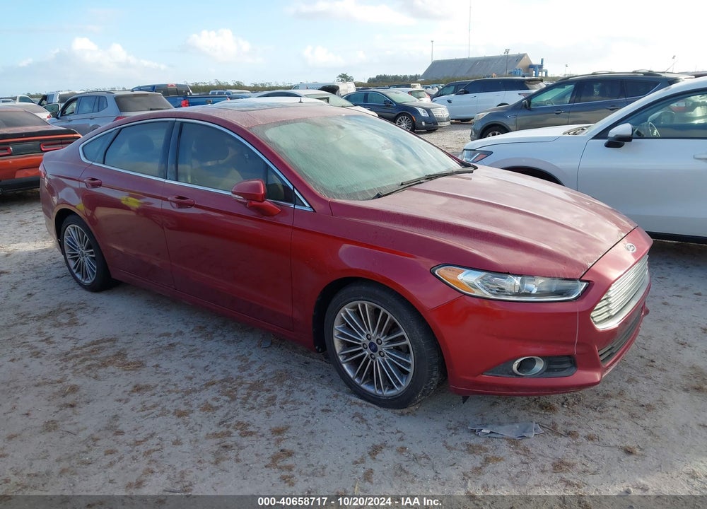 2013 FORD FUSION SE VIN: 3FA6P0HR8DR265558