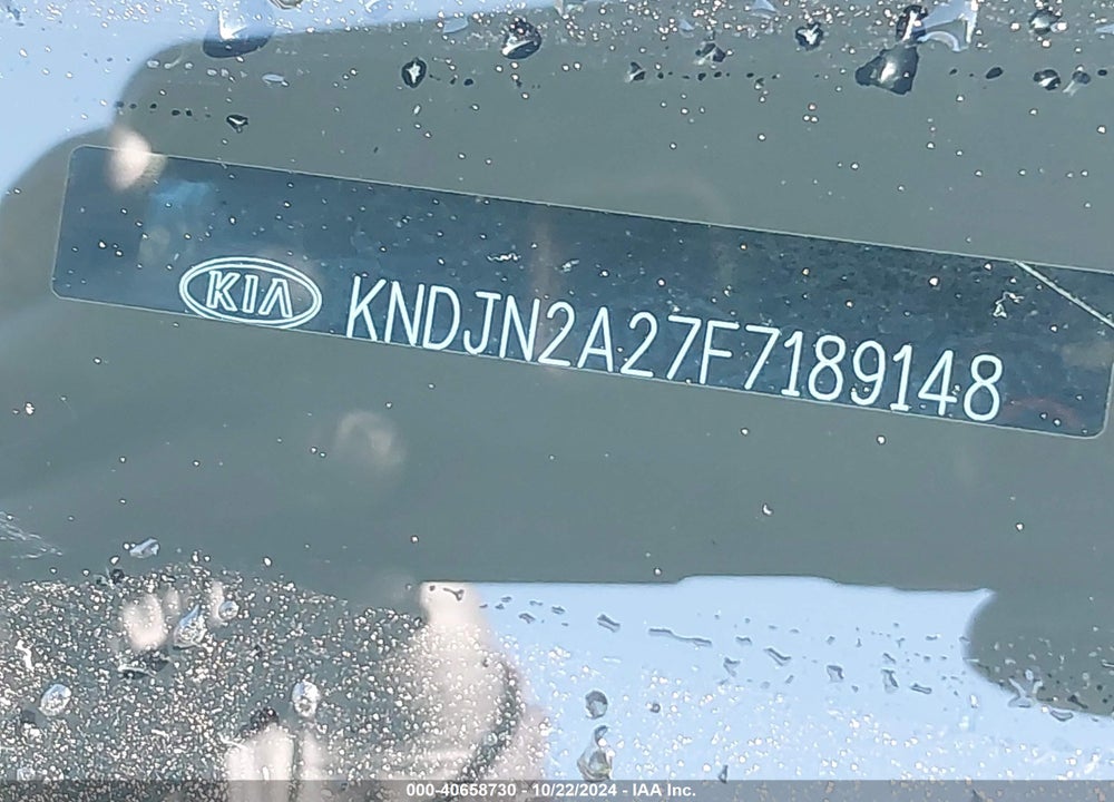 2015 KIA SOUL VIN: KNDJN2A27F7189148
