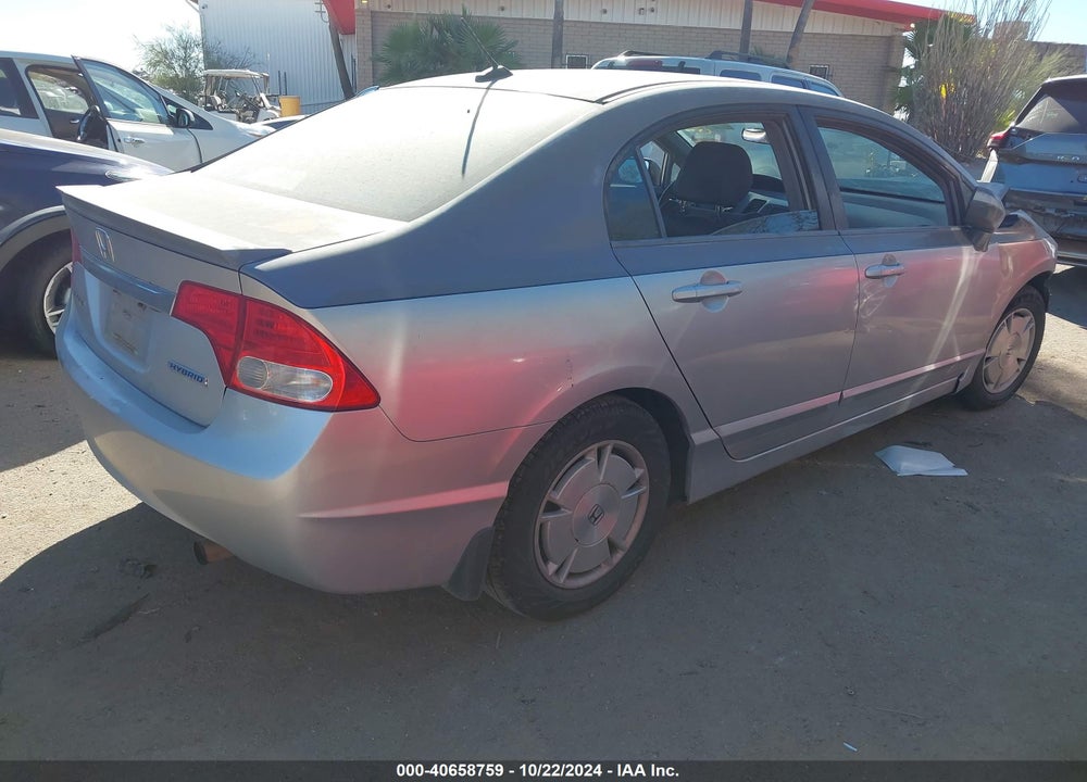 2009 HONDA CIVIC HYBRID VIN: JHMFA36269S011490