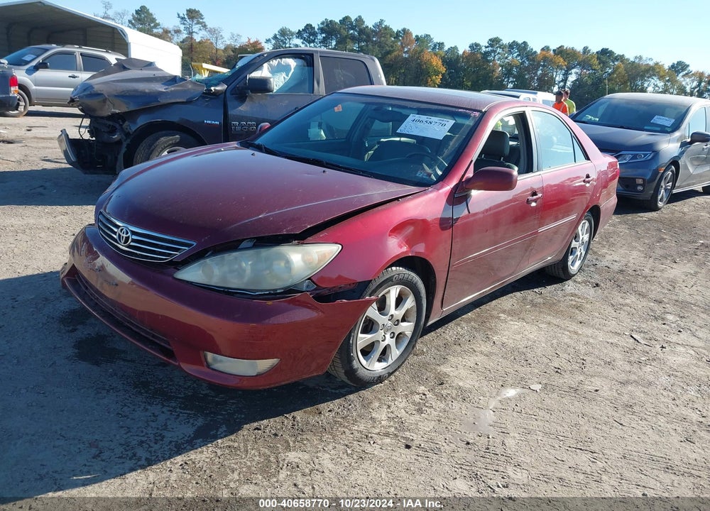 2005 TOYOTA CAMRY XLE V6 VIN: 4T1BF30K35U095577