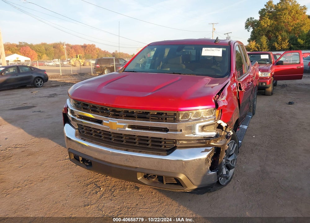 2021 CHEVROLET SILVERADO 1500 4WD STANDARD BED LT VIN: 1GCRYDEDXMZ160830
