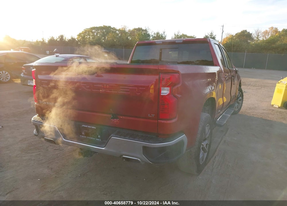 2021 CHEVROLET SILVERADO 1500 4WD STANDARD BED LT VIN: 1GCRYDEDXMZ160830