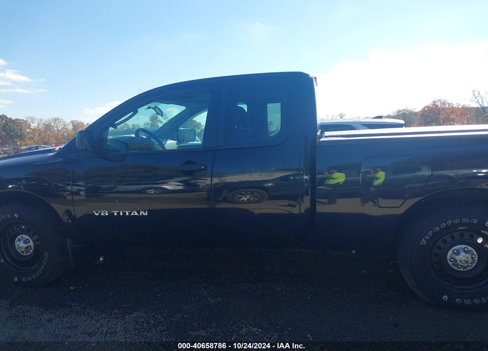 2009 NISSAN TITAN XE VIN: 1N6BA06A39N314907