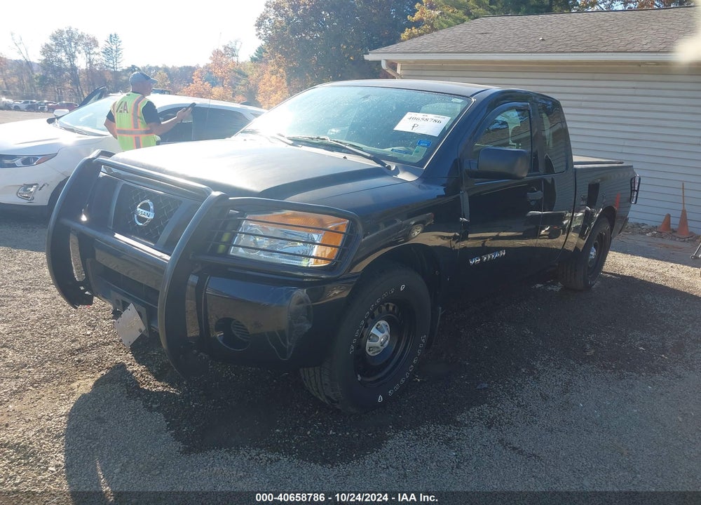 2009 NISSAN TITAN XE VIN: 1N6BA06A39N314907