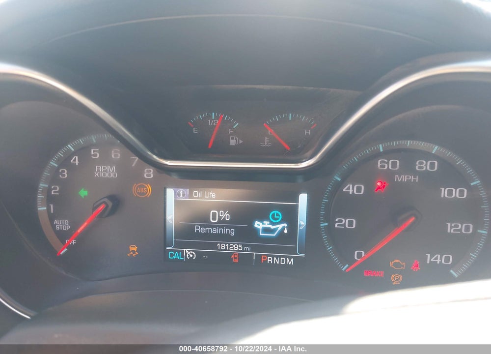2015 CHEVROLET IMPALA 1LZ VIN: 2G1155SL0F9156797