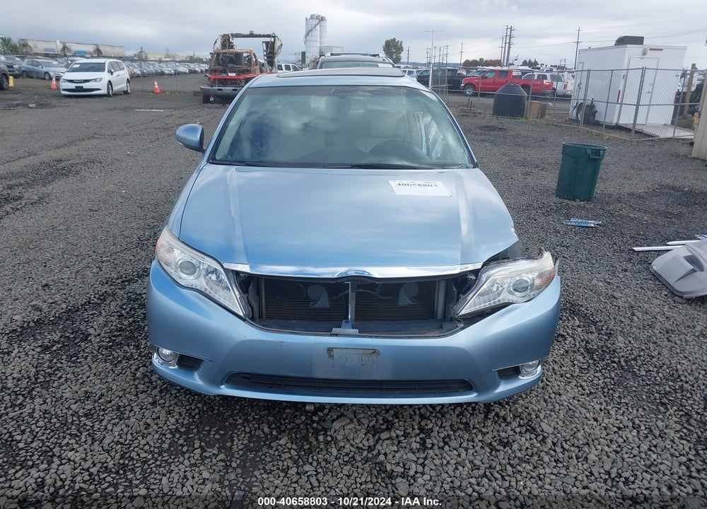 2011 TOYOTA AVALON VIN: 4T1BK3DB5BU372232