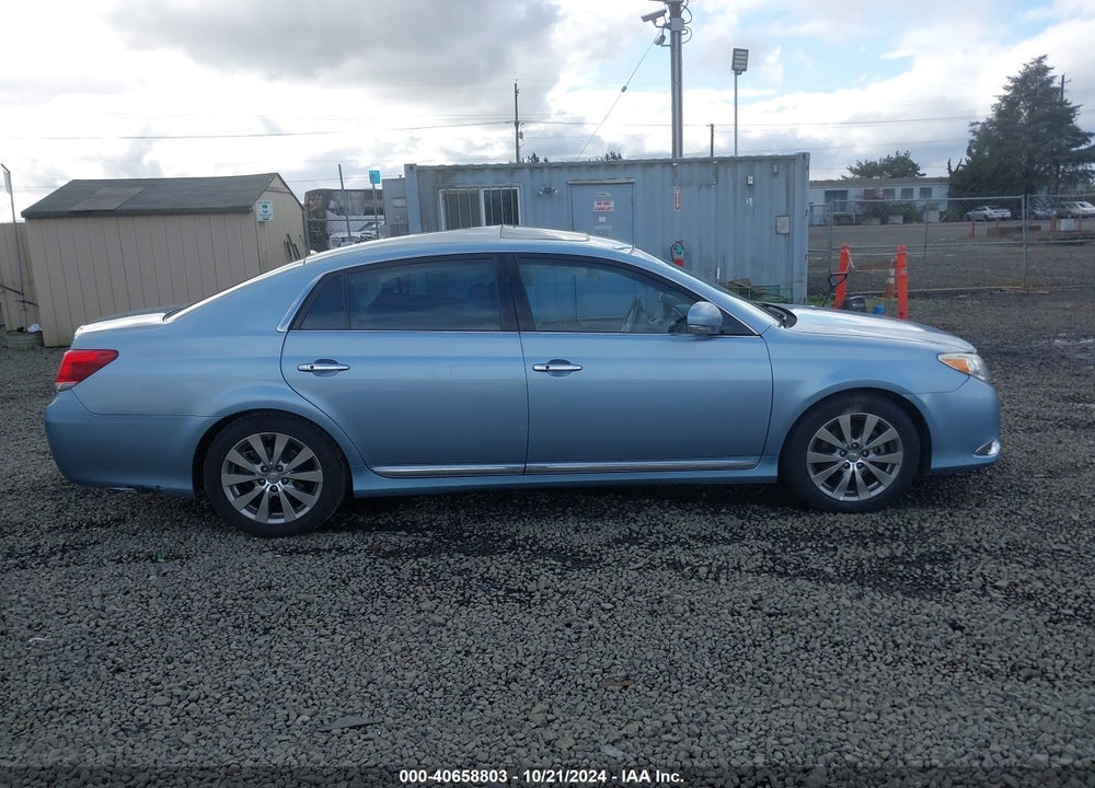 2011 TOYOTA AVALON VIN: 4T1BK3DB5BU372232