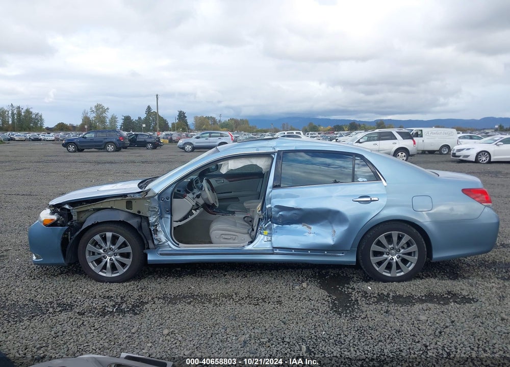 2011 TOYOTA AVALON VIN: 4T1BK3DB5BU372232