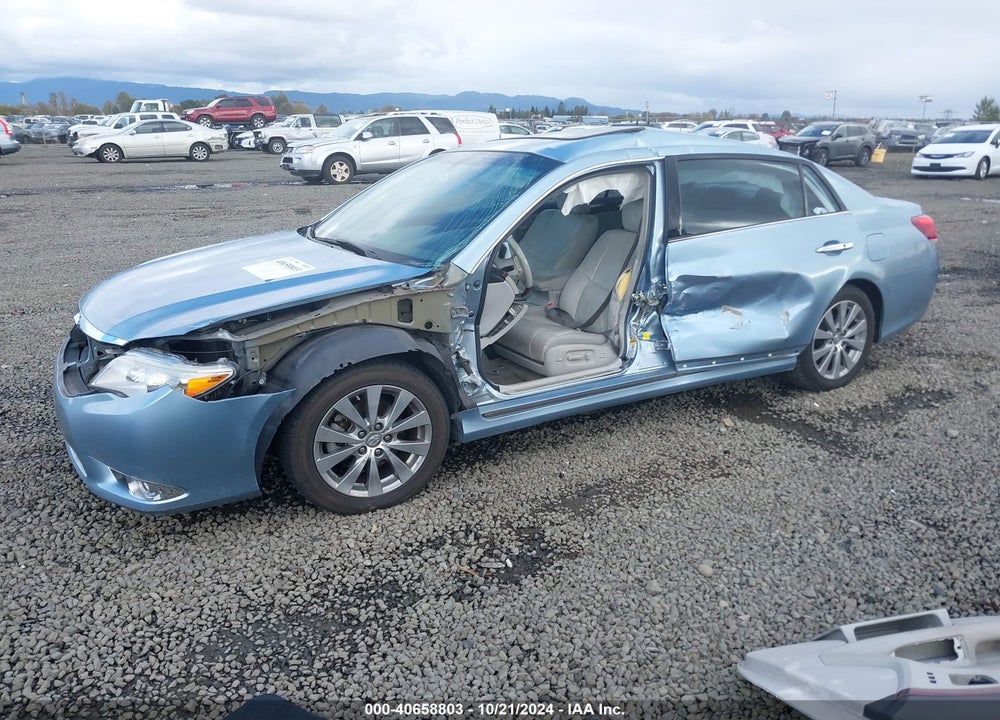 2011 TOYOTA AVALON VIN: 4T1BK3DB5BU372232