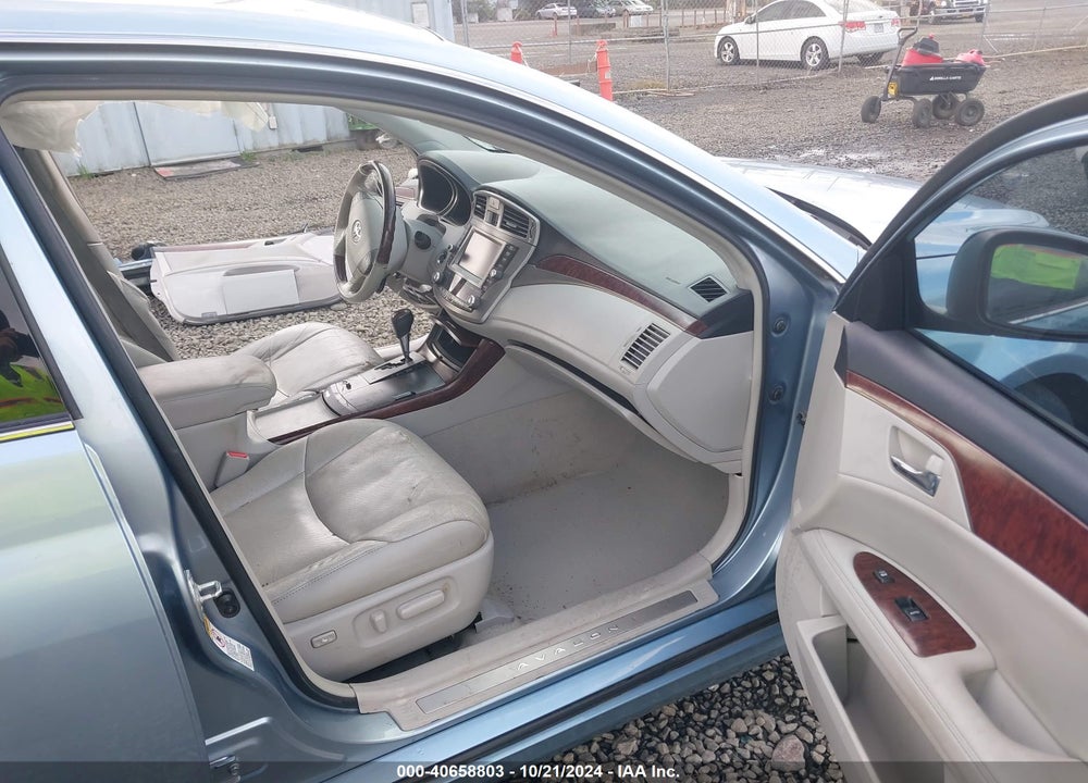 2011 TOYOTA AVALON VIN: 4T1BK3DB5BU372232