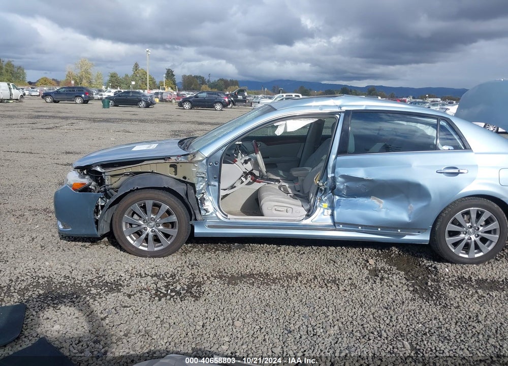 2011 TOYOTA AVALON VIN: 4T1BK3DB5BU372232