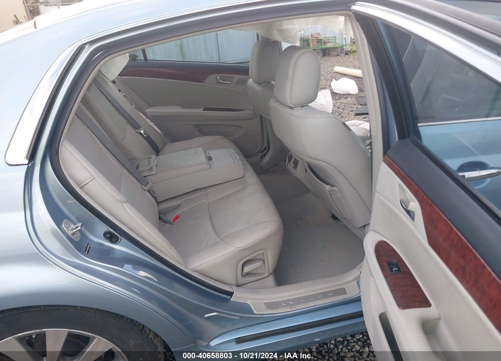 2011 TOYOTA AVALON VIN: 4T1BK3DB5BU372232