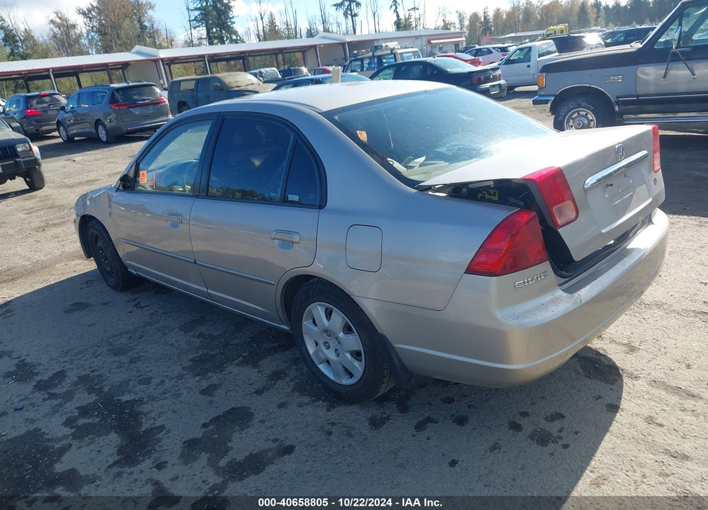 2002 HONDA CIVIC EX VIN: 1HGES26712L023032
