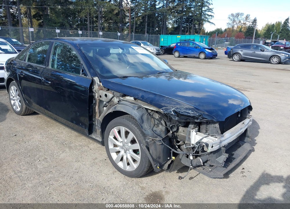2014 AUDI A4 2.0T PREMIUM VIN: WAUAFAFLXEA120820