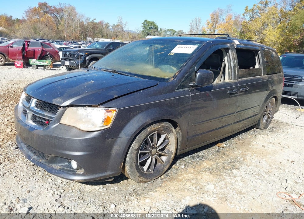2017 DODGE GRAND CARAVAN SXT VIN: 2C4RDGCG4HR567262
