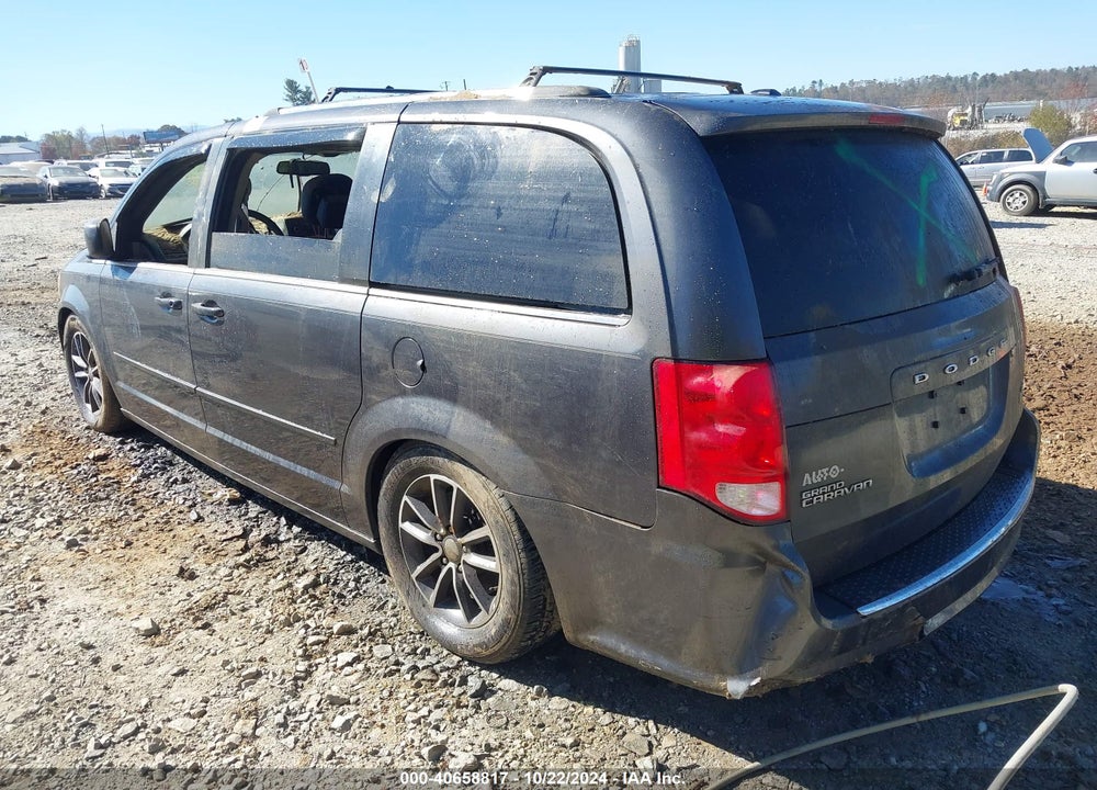2017 DODGE GRAND CARAVAN SXT VIN: 2C4RDGCG4HR567262