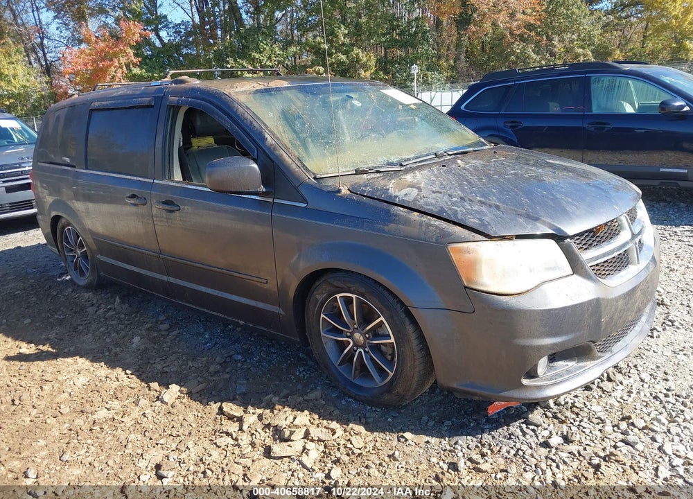2017 DODGE GRAND CARAVAN SXT VIN: 2C4RDGCG4HR567262