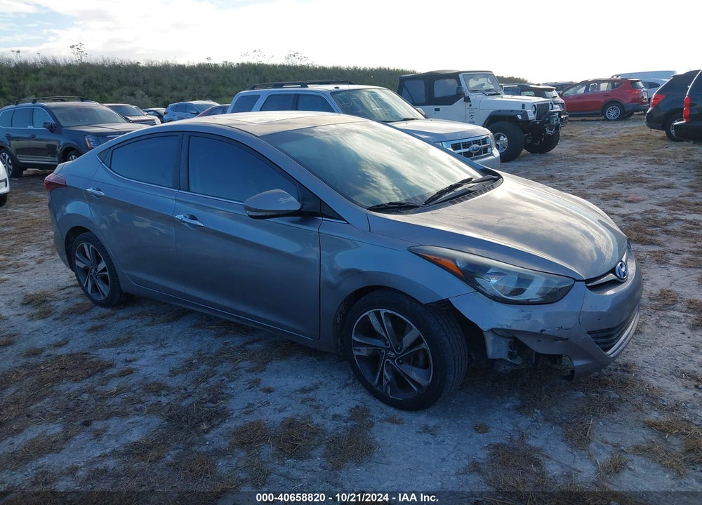 2014 HYUNDAI ELANTRA LIMITED VIN: KMHDH4AE8EU055884