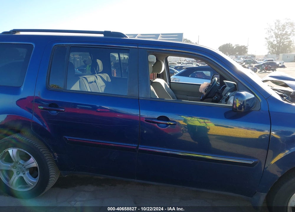 2013 HONDA PILOT EX VIN: 5FNYF4H42DB068985