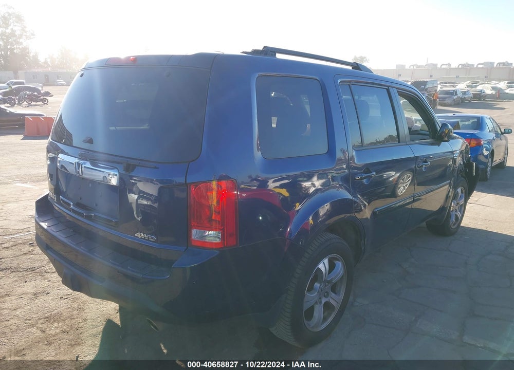 2013 HONDA PILOT EX VIN: 5FNYF4H42DB068985