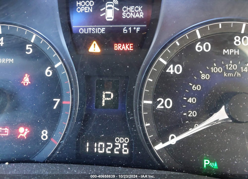 2011 LEXUS RX 350 VIN: JTJBK1BA6B2433230