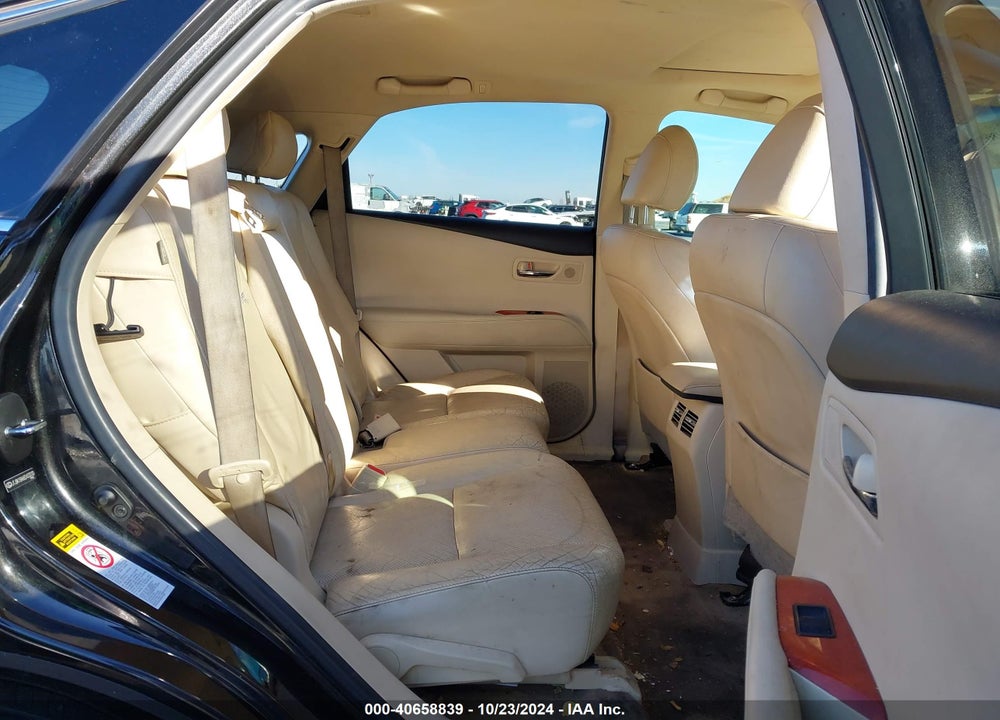 2011 LEXUS RX 350 VIN: JTJBK1BA6B2433230