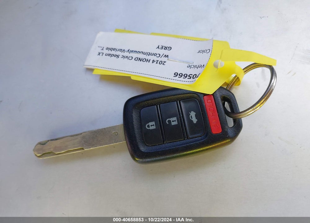 2014 HONDA CIVIC LX VIN: 19XFB2F55EE210255