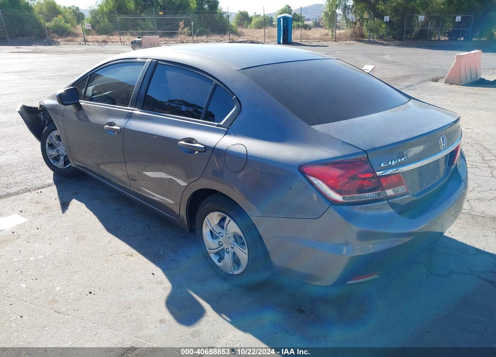 2014 HONDA CIVIC LX VIN: 19XFB2F55EE210255