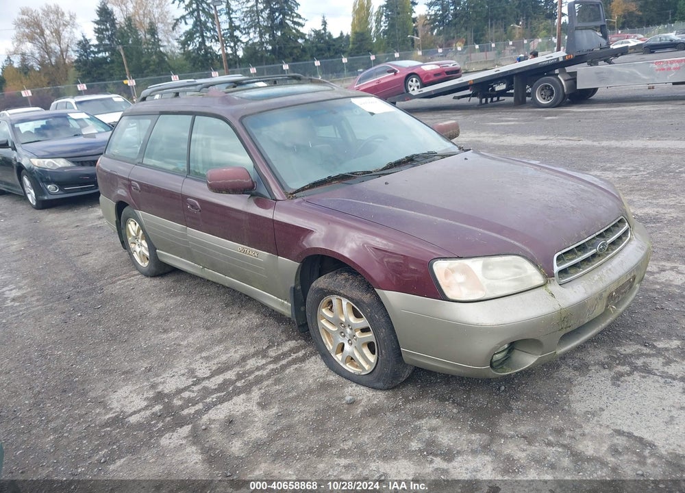 2000 SUBARU OUTBACK LIMITED VIN: 4S3BH6864Y7652040