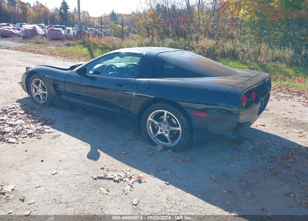 2001 CHEVROLET CORVETTE VIN: 1G1YY22G515134968