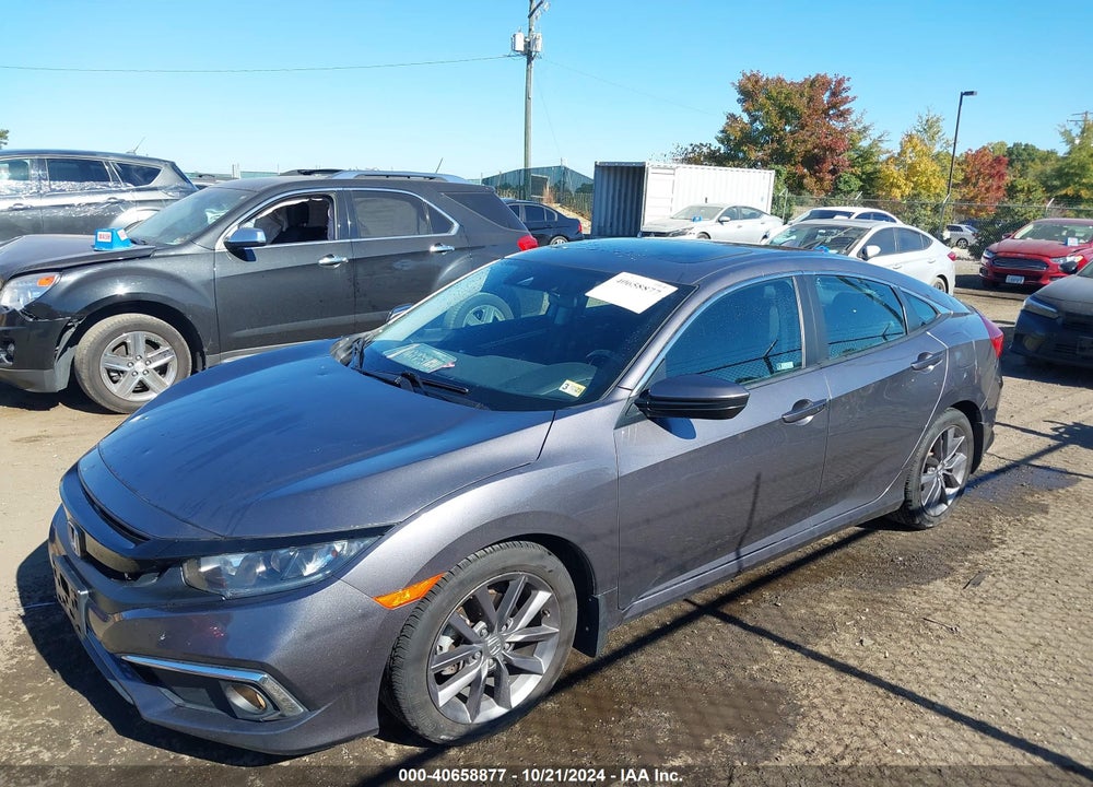 2020 HONDA CIVIC EX VIN: 19XFC1F39LE202131