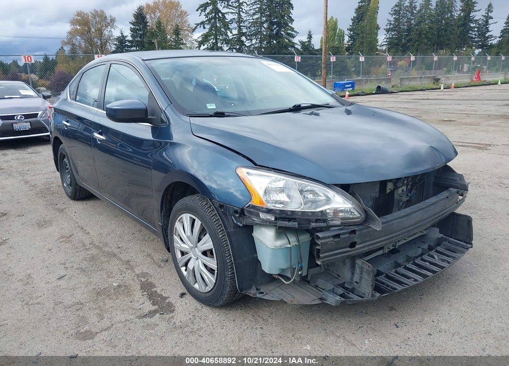 2014 NISSAN SENTRA S VIN: 3N1AB7AP0EY288797