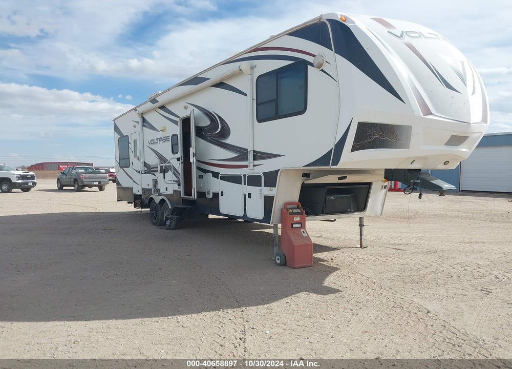 2011 DUTCHMAN VOLTAGE 5TH WHEEL 36' VIN: 47CFVTS22BC659791